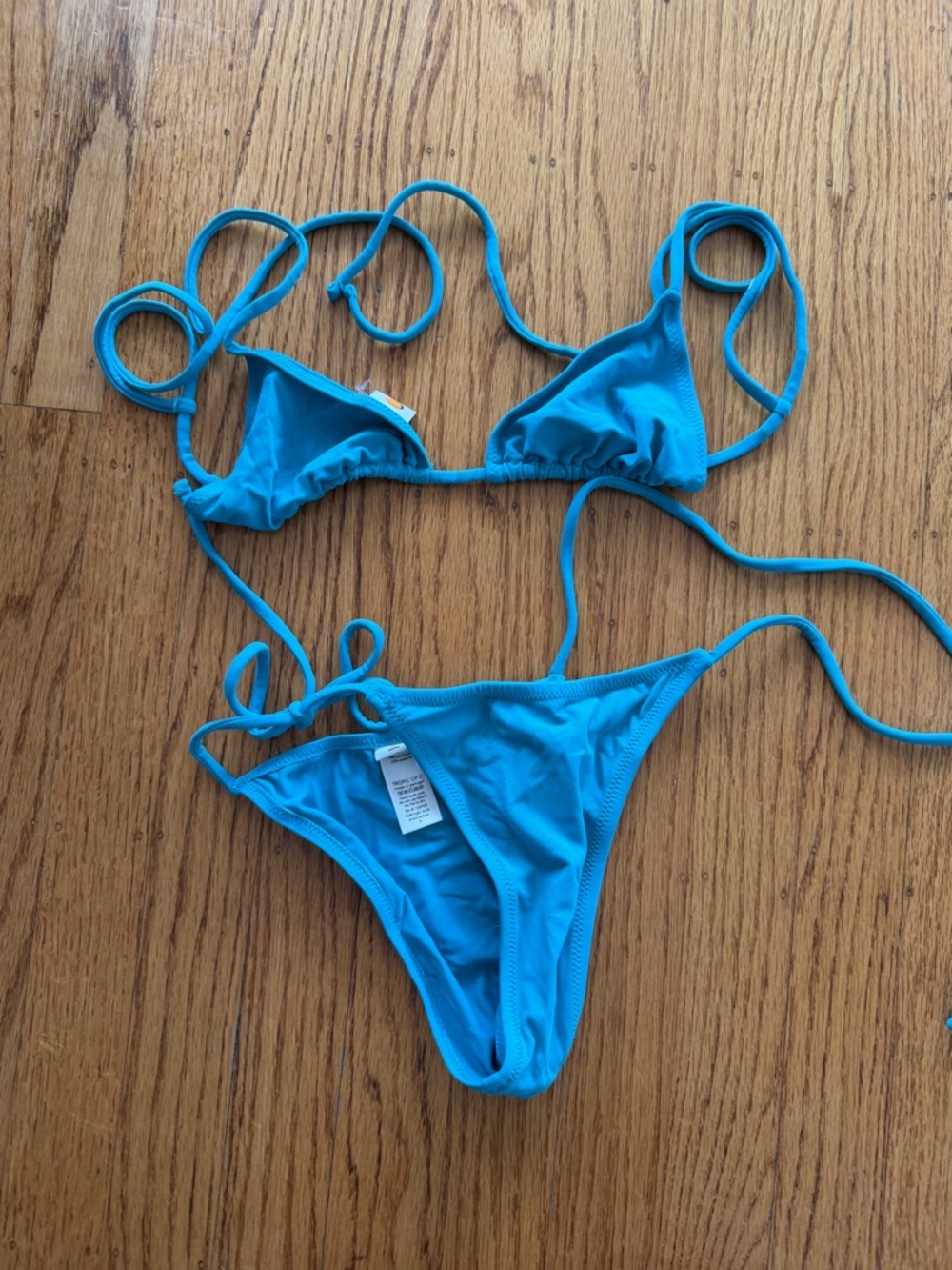 Tropic of C Praia String Bikini Top and Equator Bottom